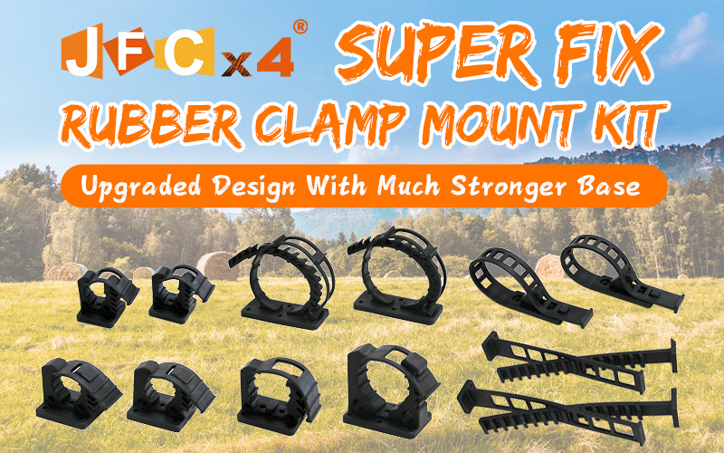 JFC 4x4 RUBBER CLAMPS