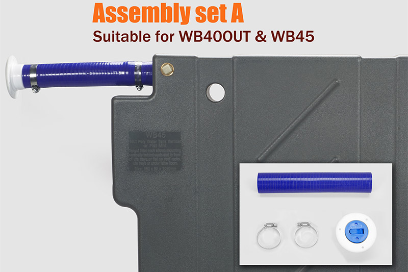 Assembly set A - Filler kit Suitable for WB40OUT & WB45