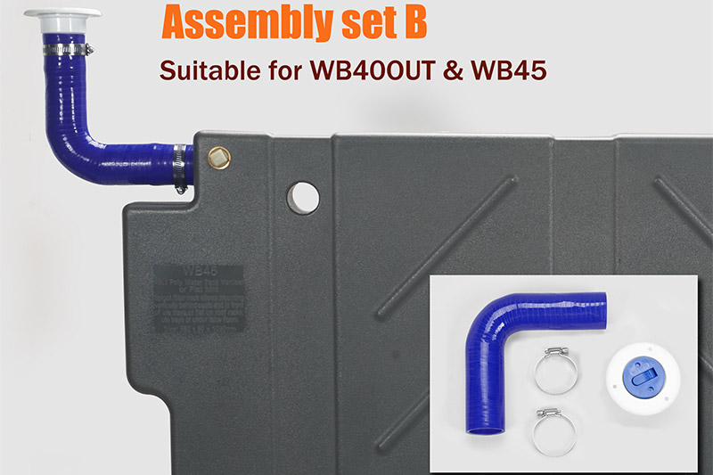 Assembly set B - Filler kit Suitable for WB40OUT & WB45